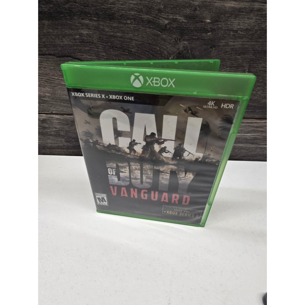 Call of Duty Vanguard Xbox Series X Xbox One Activision 4K HDR Video Game Disc